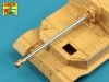 Aber 48L-35 German 88mm Pak 43/2 L/71 barrel for Sd.Kfz.184 Elefant 1/48